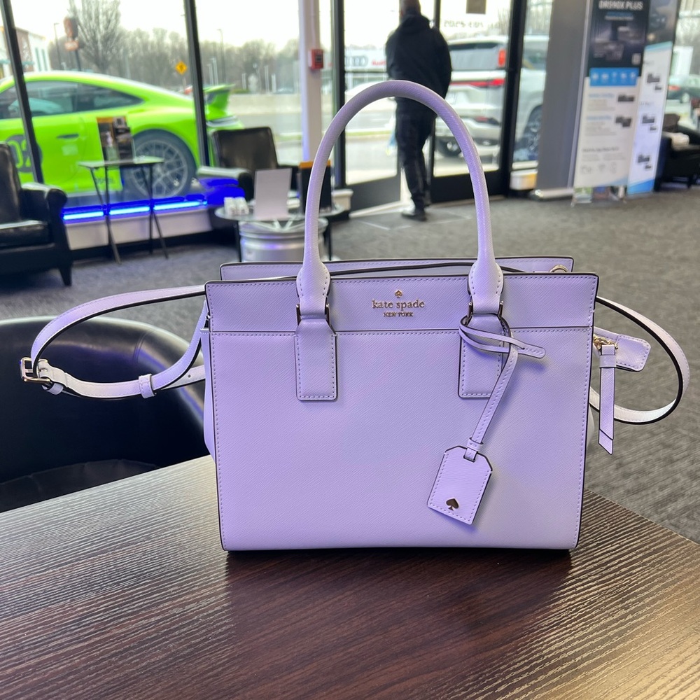 NEW Kate Spade Light BLUE purse with shoulder strap